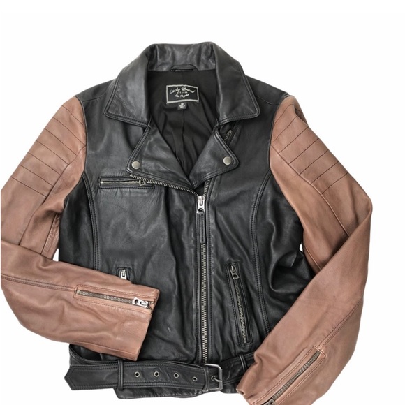LUCKY BRAND | Soft Leather Jacket - Picture 4 of 11